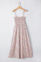 Sundress Floral Multicolour Bohemian Ditsy Smocked Fit Flare 87898238-0304-4242-ae4a-f2d79bb741cd-Max-Origin Trendsi