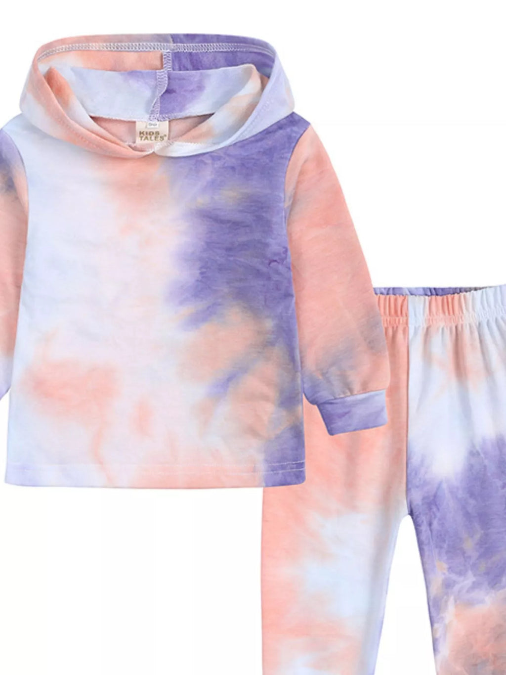 Girl's Outfit Set Tie-Dye Hoodie and Pants Set for Children 88197b6e-7335-4508-94f0-e05b8032b742-Max-Origin Trendsi
