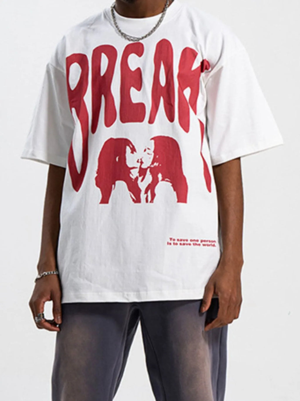 Men's Cotton T-Shirt Oversized White Graphic Round Neck Short Sleeve Top 884a8ee3-0bfb-4a71-810f-e371f6ea8473-Max-Origin Trendsi