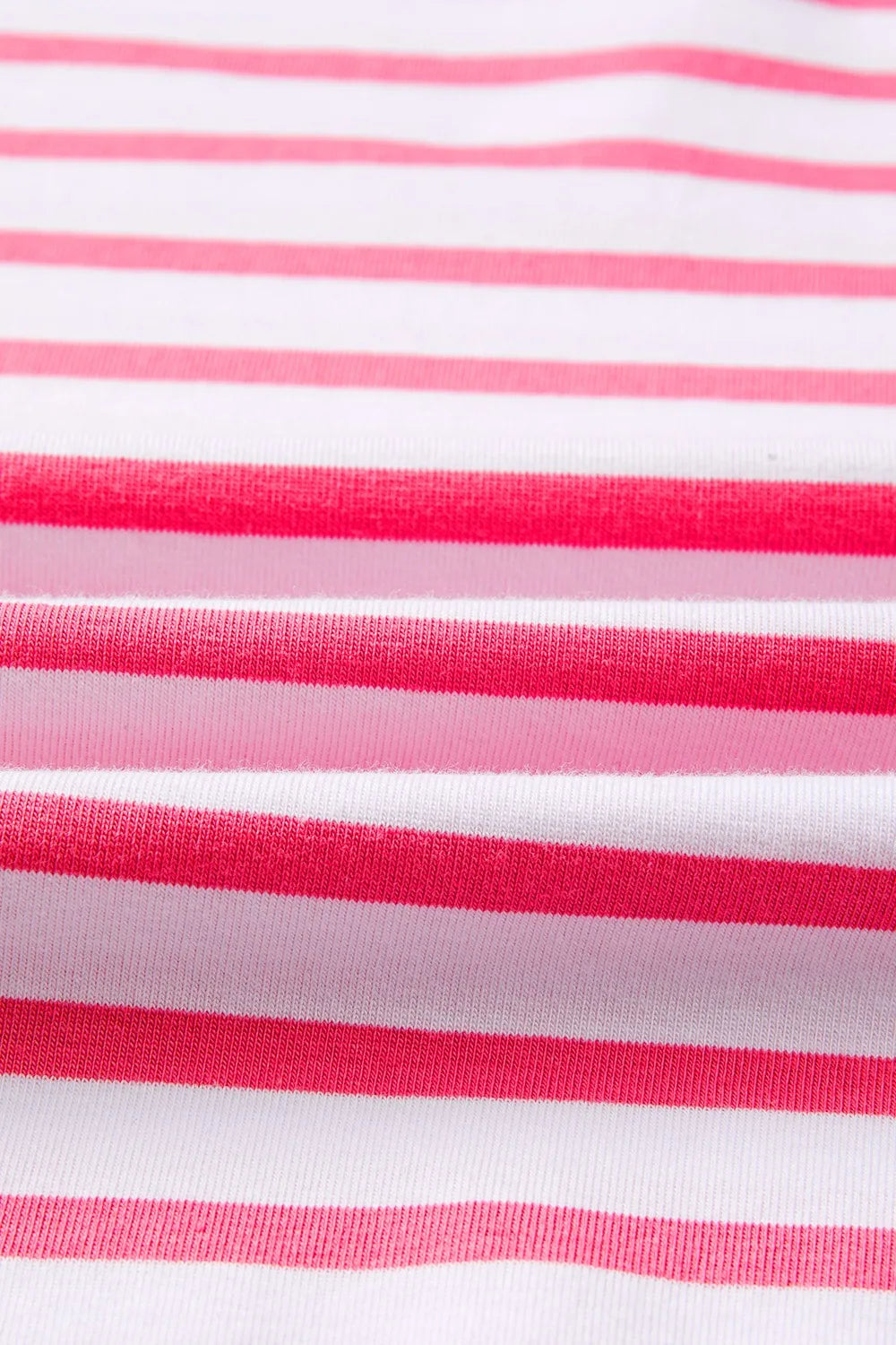 Women's T-Shirt Striped Color Block Batwing Short Sleeve Exposed seam Top 88526bc1-4c5c-4383-bf14-266b8646b879-Max-Origin Trendsi