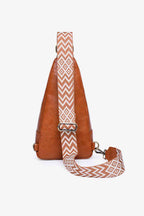 Adored Sling Bag Women's Take A Trip PU Leather Small Pocketed Crossbody 88a0f664f57a4b1d9781ab3282183233-Min Trendsi