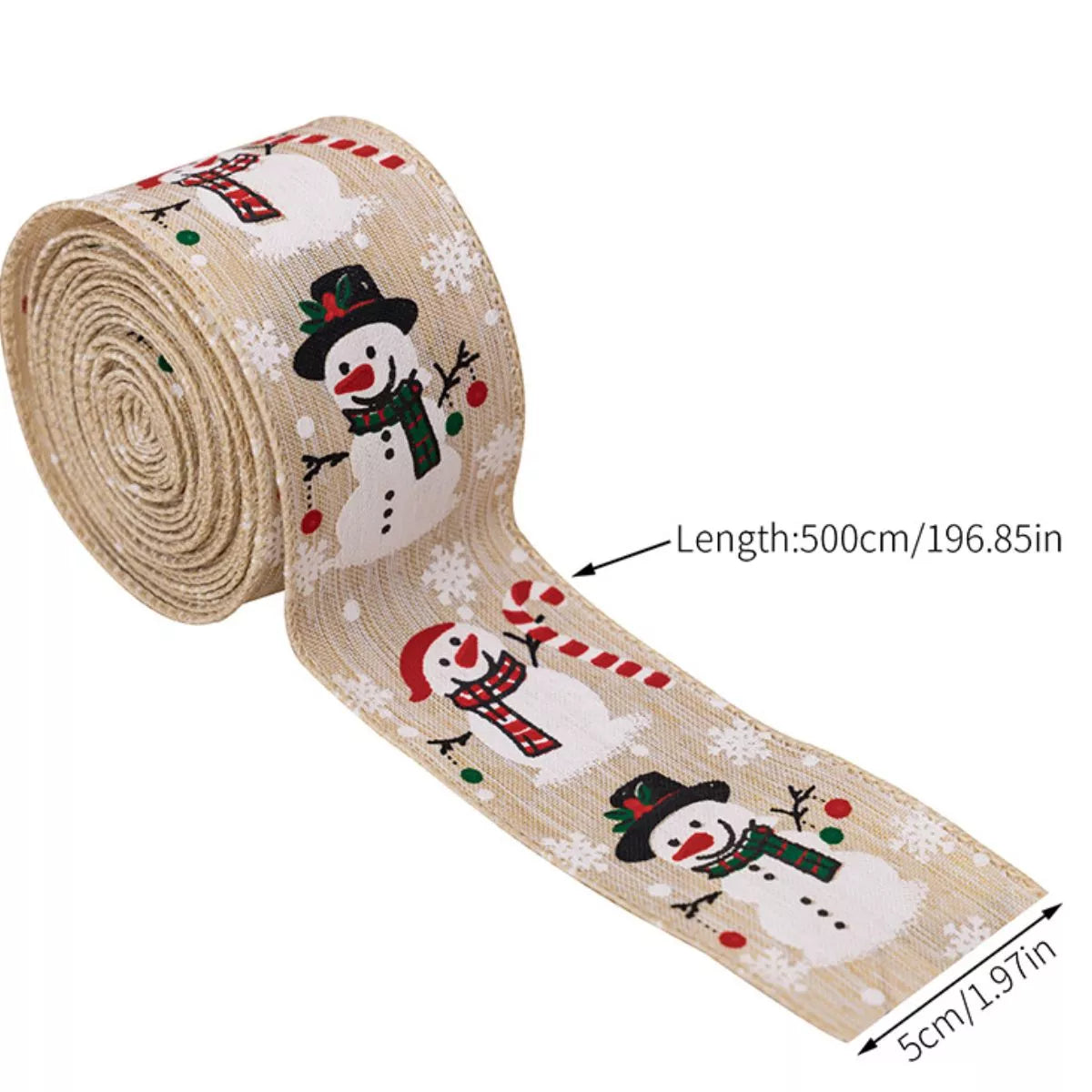 Christmas Decorative Ribbon Snowman for Tree 897ba6ab-79da-4236-af4f-92e8f517f73c-Max-Origin Trendsi