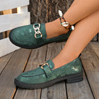 Women's Loafers Stylish Round Toe Block Heels for Comfort and Elegance Shoes 89b42ca910bb493a870967d912ee908e-Max-Origin Trendsi