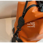Travel Duffel Bag Large Portable Lightweight Fashionable Oxford Fabric Handbag