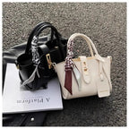 Women's Tote Bags Top Handle Turn Lock Elegant Mdium Crossbody Bags