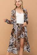 And The Why Outfit Set Leopard Animal Print Kimono and Shorts Set LEOPARD 8aa305fe80f3435bae16f9fc9b922ae4-Max-Origin Trendsi