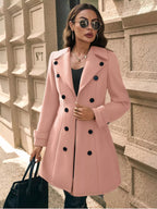 Womens Coat Double-Breasted Wool Blend Overcoat 8b11c4c2-30d3-4cdf-af60-ea2064dbb974-Max-Origin Trendsi