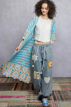 POL Crochet Longline Cardigan Sky Multi Striped and Floral Pattern SKY MULTI One Size 8b28b0ef-00be-4b9a-a82e-682df933babe-Max-Origin Trendsi