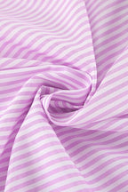Striped Pink Shirt Women's Collared Patch Pocket Long Sleeve Casual Top 8b92c343-4a67-4441-ae1a-bca7035e1a25-Min Trendsi