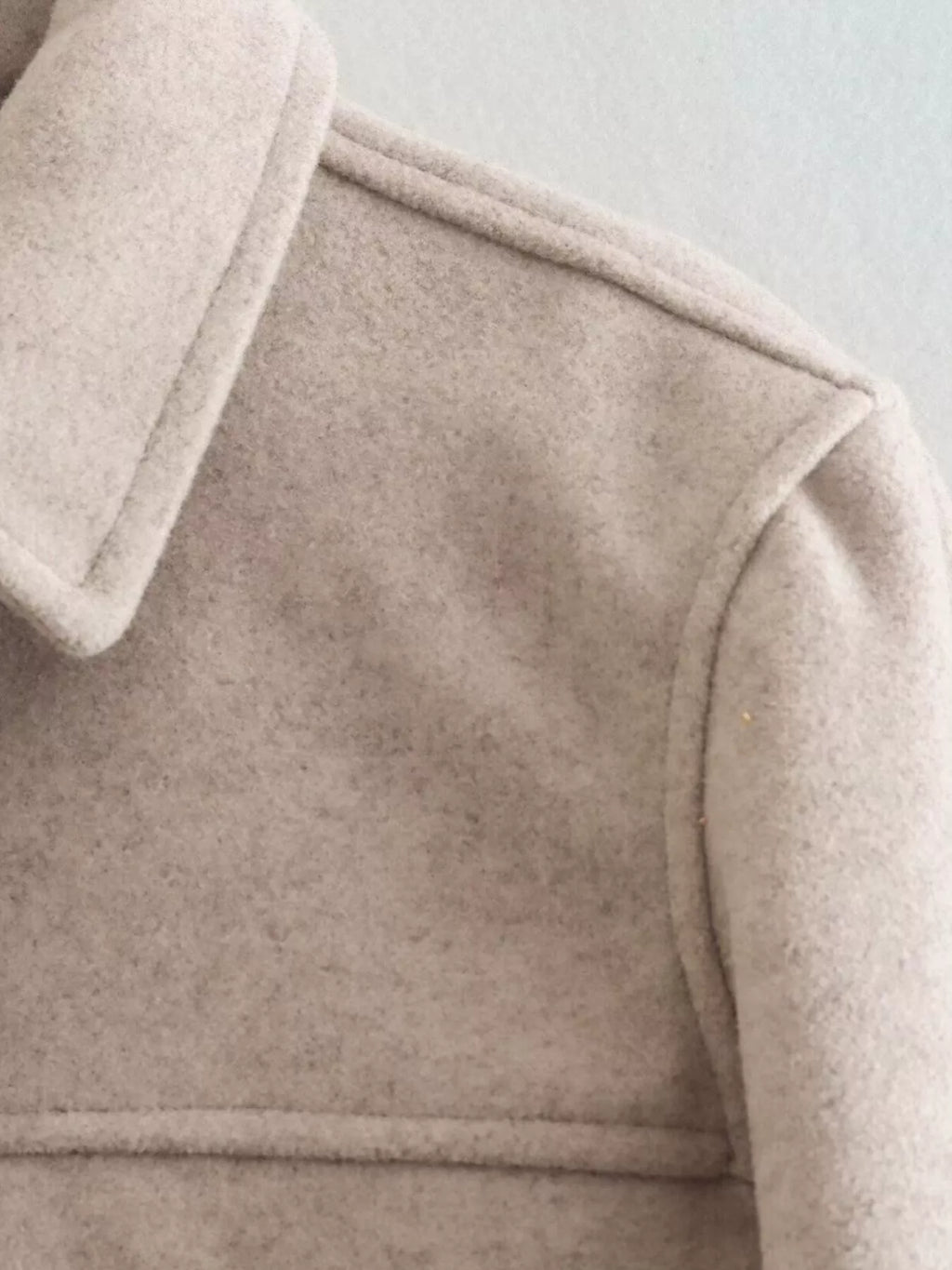 Womens Jacket Cropped Snap Down Long Sleeve Casual Outwear 8bc746e4-5078-4fb2-b735-6f5fc3902bce-Max-Origin Trendsi