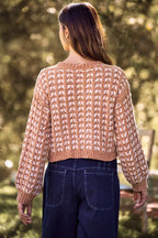 SO ME Soft Chenille Yarn Textured Button Sweater Cardigan 8c139603c9724fd990f36a3c2af7a9cb-Max-Origin Trendsi