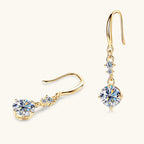 Silver Earrings 2 Carat Moissanite Stone 925 Sterling Round Drop Jewelry 8ce160de-8b9c-41af-a0a6-7c01b2d7e0b0-Min Trendsi