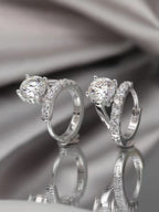 2 Carat Moissanite Earrings 925 Sterling Silver Huggie Women Fine Jewelry Silver One Size 8cf792df-b392-4b2b-9c5b-0c599e77435b-Max Trendsi