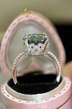 5 Carat Moissanite Dark Green Stone Silver Ring 925 Sterling Jewelry with Box 8de76e40-94ef-46c8-a82e-358b5f3862b5-Max Trendsi
