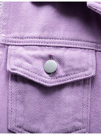 Denim Jacket Women's Raw Sleeveless Flap Pockets Plus Sizes S-5XL 8e19cb7f-12b4-43c9-acff-bdc7443b0b30-Max Trendsi