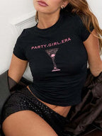 Women's T-Shirts Classic Round Neck Short Sleeve Printed Top Tees 8e81b2bd-af1c-44e8-86ed-778211222f97-Min Trendsi
