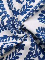 Perfee Jumpsuit Blue Floral Smocked Tube Strapless Wide Leg Belted High Waist 8f281da9-9c81-44c8-a33a-297a136cb5f7-Min Trendsi