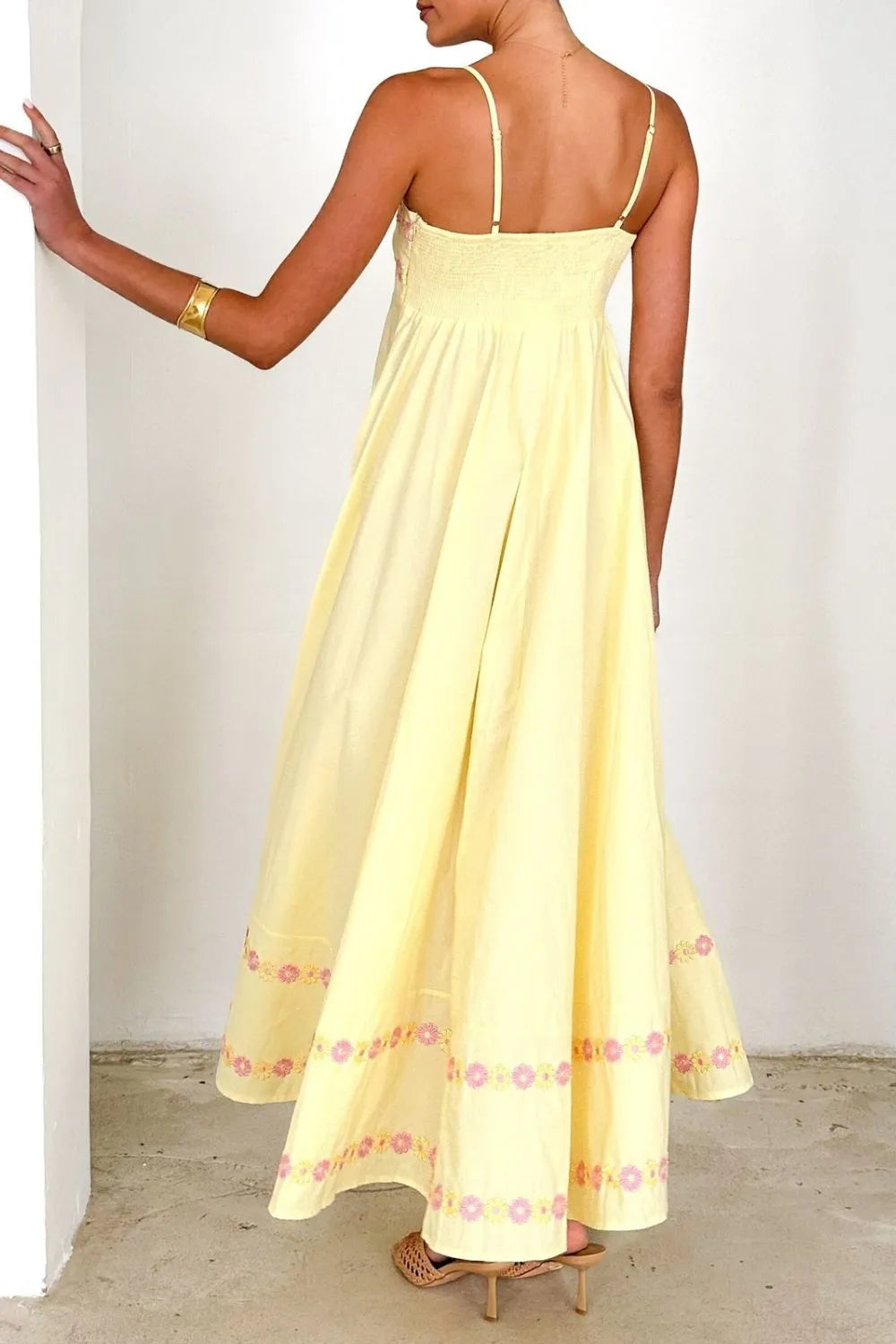 Maxi Dress Floral Embroidered Spaghetti Strap Ruffled A-Line Party 8f6d4b8a-0511-46eb-bfc2-0c49398dda69-Max-Origin Trendsi