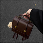 Vintage Style Mini PU Leather Backpack
