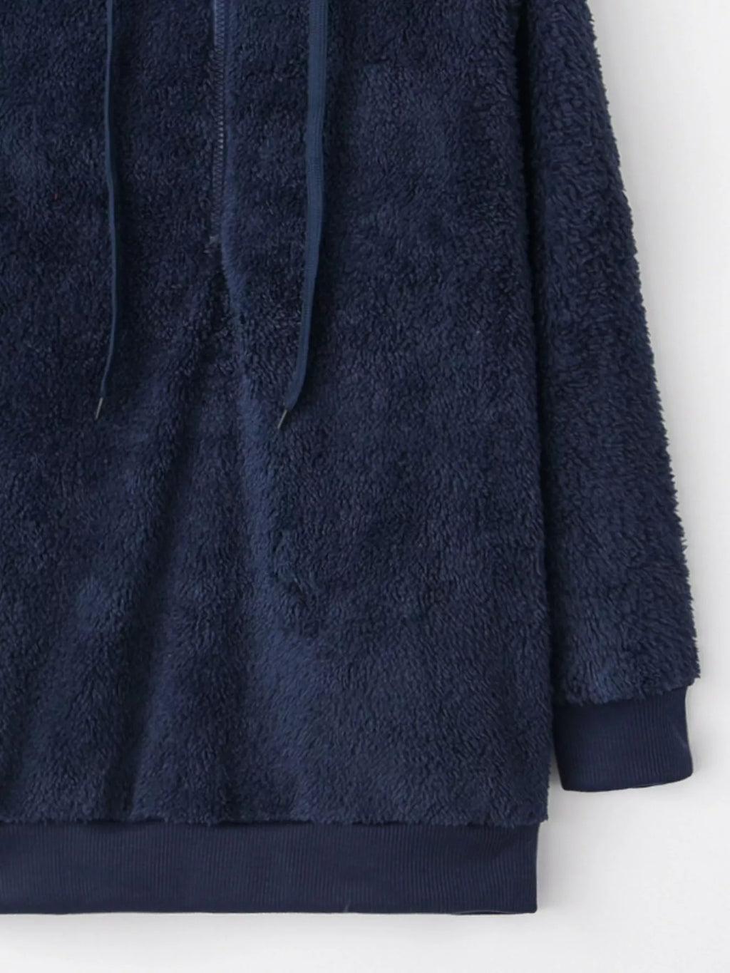 Womens Fleece Hoodie Half Zip Drawstring Hood Soft Top S-4XL 8fc16525-69d3-4ac2-8fee-37a8d7c66ae1-Max-Origin Trendsi