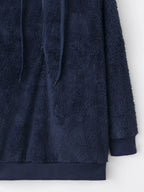 Womens Fleece Hoodie Half Zip Drawstring Hood Soft Top S-4XL 8fc16525-69d3-4ac2-8fee-37a8d7c66ae1-Max-Origin Trendsi