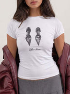 Women's T-Shirts Classic Round Neck Short Sleeve Printed Top Tees 8fdebefb-2913-4ff3-a255-9e3a6377378f-Min Trendsi