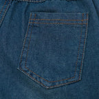 Children's Boy's Set Plaid Shirt & Distressed Jeans with Suspenders 8ffeb260d94944209edfe7693740a186-Max-Origin Trendsi