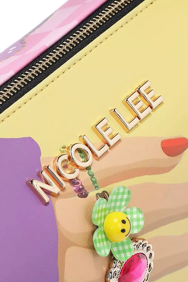 Nicole Lee USA Shoulder Bag Women's Nail Polish Handbag 901353ca9d3242b884250ad7b3f97f38-Max-Origin Trendsi