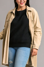 Umgee Black Sweater Round Neck Long Sleeve Soft Knit Oversized S-2XL 903bca3d-be29-4fff-91bf-64101ff631cd-Max Trendsi
