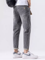 Men's Jeans Casual Gray Wash Denim Pants 905901a5-98ae-425d-aa5a-319208c4a688-Max-Origin Trendsi