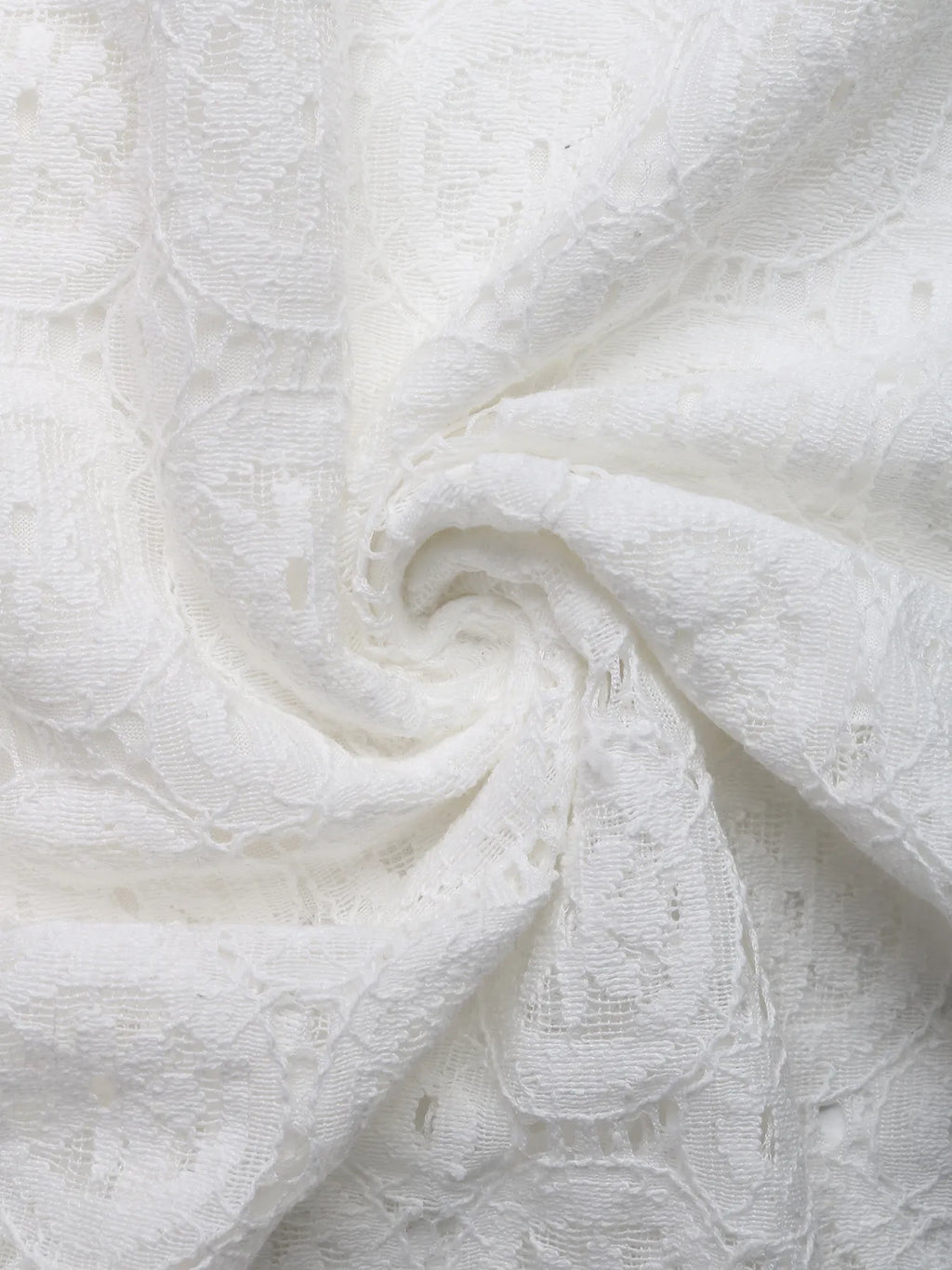 Midi Dress White Crochet Lave Floral Long Sleeve Zipper Lined 90ab721117944202961a121becf5d929-Max-Origin Trendsi