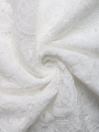 Midi Dress White Crochet Lave Floral Long Sleeve Zipper Lined 90ab721117944202961a121becf5d929-Max-Origin Trendsi