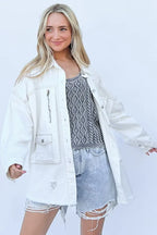 And The Why Distressed Washed Button Down Denim Shacket OFF WHITE 90d6e7a7562947429835e36a34d324a1-Max-Origin Trendsi