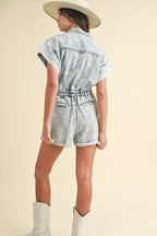 Annie Wear Denim Romper with Elastic Waistband Pocketed 920817cf-b891-46ce-b303-c3eabd39fe9f-Min Trendsi