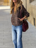 Women's Hoodie Leopard Print Zip-Up Hooded Long Sleeve Leopard 925cb956094a4b5d9e3dc52fec75b177-Max-Origin Trendsi