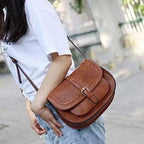Women's Crossbody Bag Pu Leather Buckle Leather Small Purse Caramel One Size 93151877-2848-44ee-a3be-2b8a52aadb53-Max-Origin Trendsi