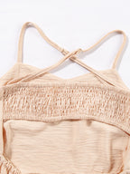 Maxi Dress Beige Crossover Backless Bodice Tiered Smocked 9324d8345a7f4ef5baed86eb69b23526-Max-Origin Trendsi