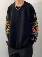 Men's Sweater Knit Ethnic Pattern Oversized Pullover Plus Sizes 93fbeaa10b594c6fa9678183770b27f5-Max-Origin Trendsi