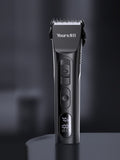Rechargeable Hair Clipper with Multi-Speed Settings and 4-Piece ABS Body