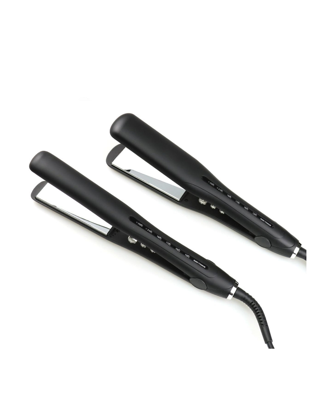 Fast Heating Hair Straightener with Constant Temperature and Anti-Scald Protection, 1-Piece ABS Material