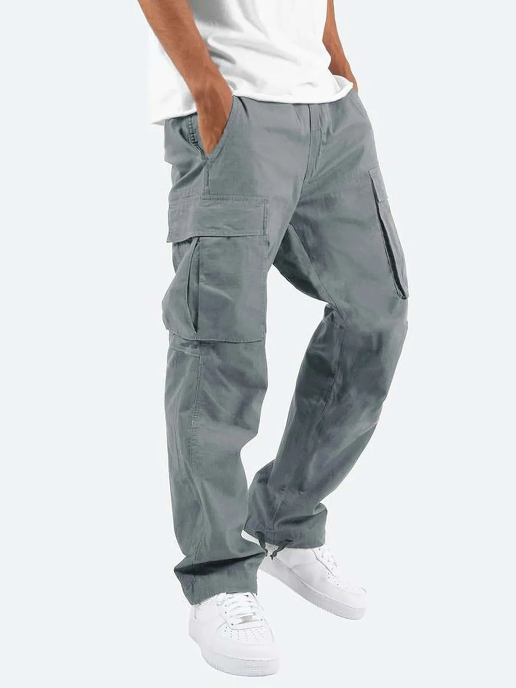 Men's Cargo Pants Drawstring Waist Pocketed Trousers S-5XL 947d0a09969a43c78de67ab85427f001-Max-Origin Trendsi