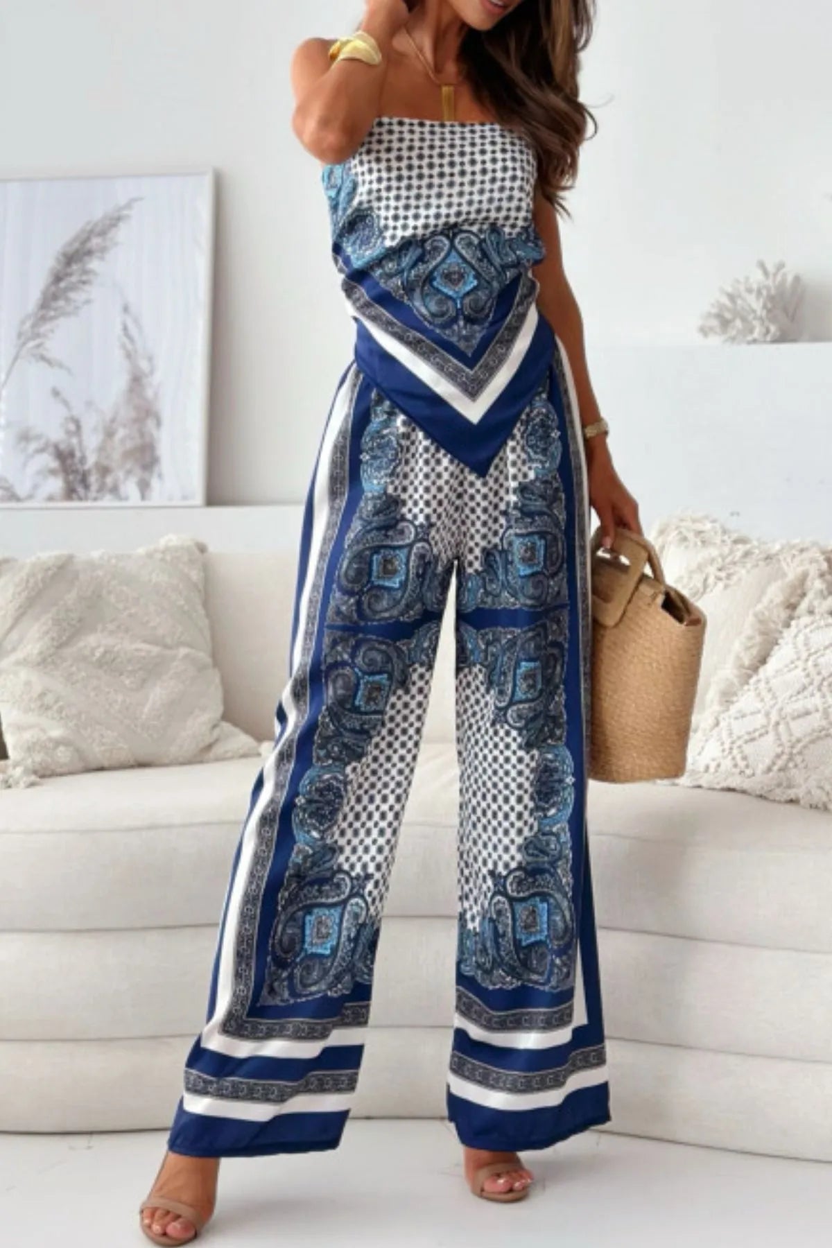 Women's Outfit Set Printed Backless Cami and Wide Leg Pants Two-piece Dark Blue 94fe5b4c-1052-4325-9269-64912728d0e2-Max-Origin Trendsi
