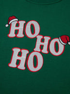 Christmas Sweatshirt Women's Embroidered Ho Ho Letter Round Neck Top 95202288b7e449e9b263139d407d8bcd-Max-Origin Trendsi