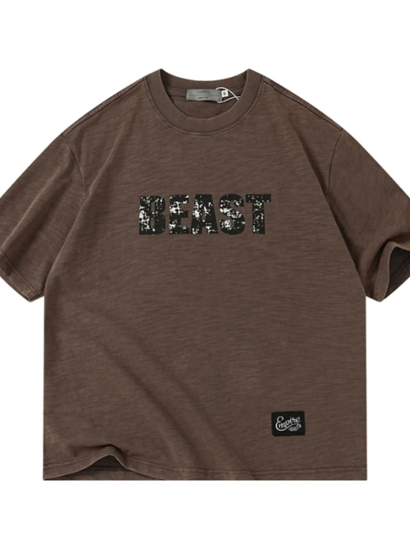 Men's Cotton T-Shirt Basic Style Round Neck Letter Graphic Short Sleeve Top 95484cc705774abdb796fd548ef732e0-Max-Origin Trendsi