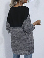 Women's Oversized Sweater Color Block Long Sleeve Knitwear 955b9644-c330-47f0-9145-d1532fdf4f26-Max-Origin Trendsi