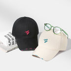 Distressed Embroidered Baseball Cap