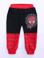 Boy's Spiderman Set Red Children's 3-Piece Outfit Set 96536680526843f4bdc0af60fea87e25-Max-Origin Trendsi