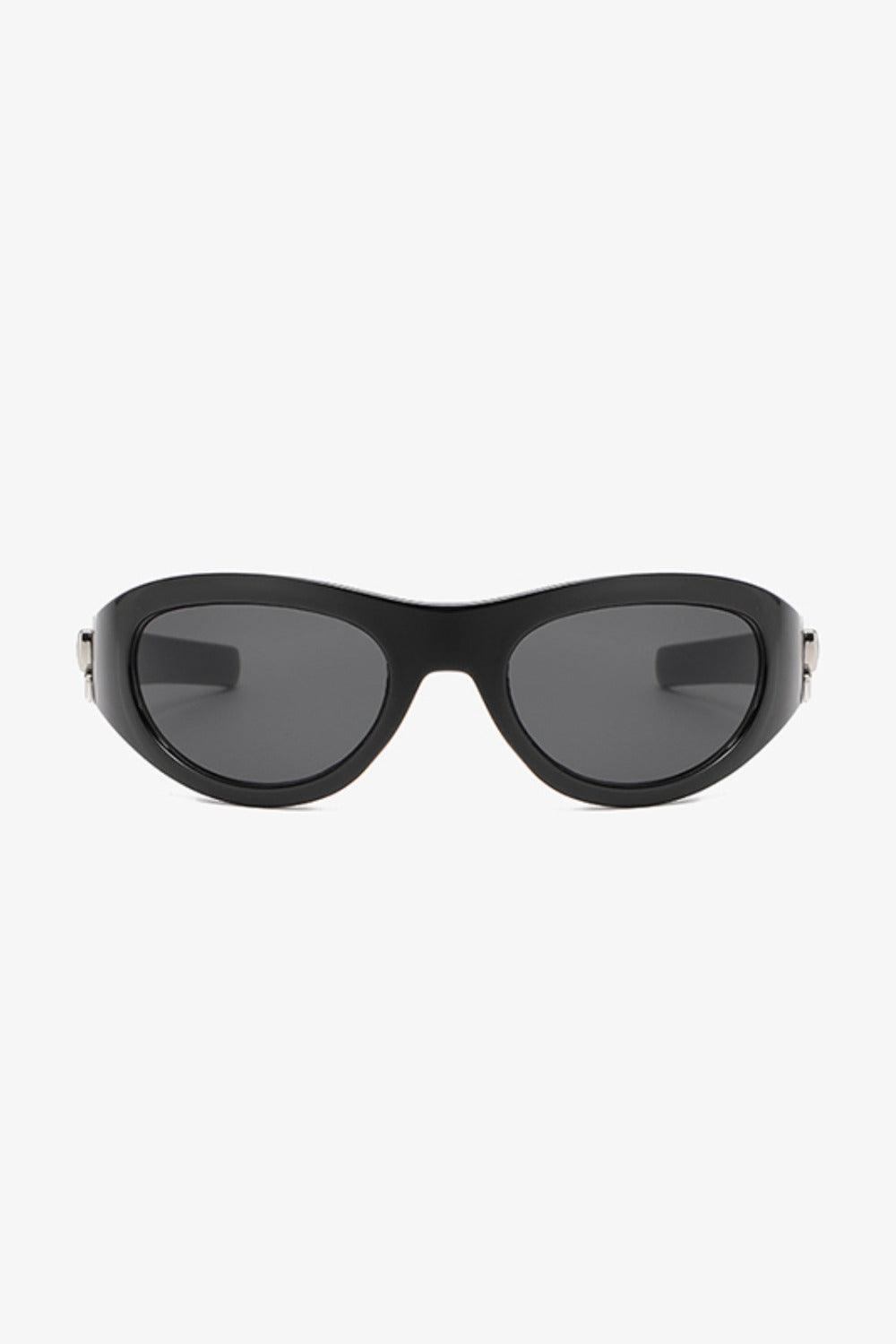 Cat-Eye Sunglasses Bow Polycarbonate Frame Eyewear