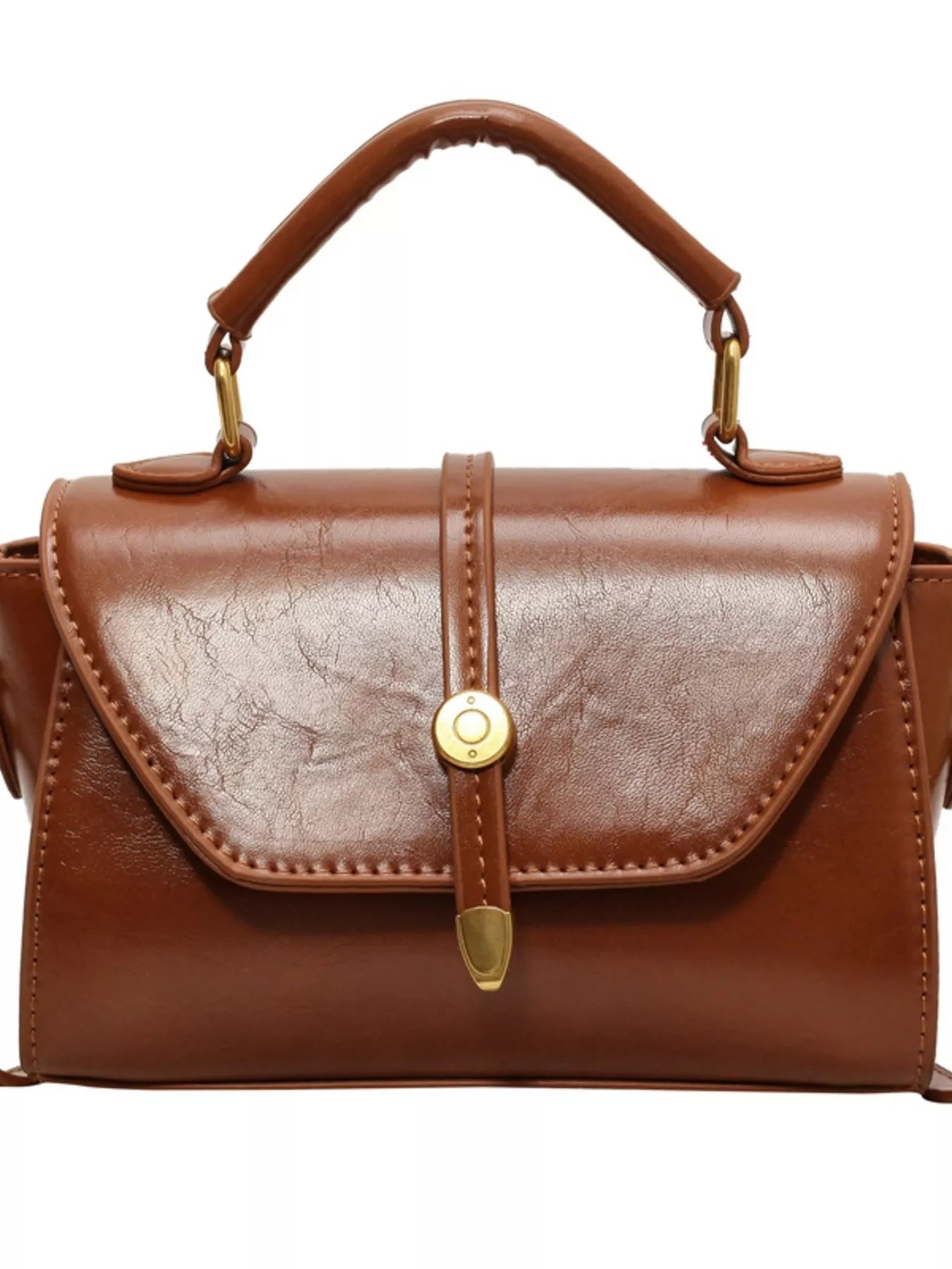 Womens Crossbody Bag Pu Leather Top Handle Handbag 971fe753dc474516948ebdb5ec885a08-Max-Origin Trendsi