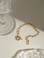 Chain Link Bracelet Women 18K Gold-Plated Stainless Steel Fashion Jewelry 974de044-2192-4dc1-82ef-93070d3afb36-Max Trendsi
